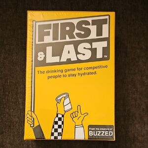 💛First & Last Drinking Game - Yellow